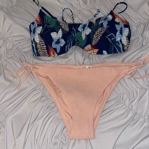 Hollister Floral Bikini Set